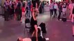Dancer Accidentally Pisses On Bystander In Vegas(freefunny.in)