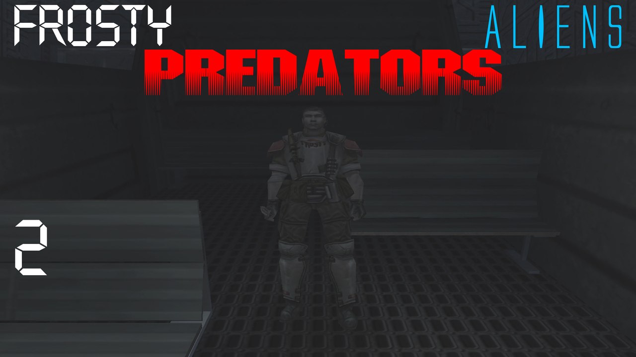 Let's Play Aliens versus Predator 2 - Frosty A_L_I_E_N_S Predators - #2 - Gefangen im Fahrstuhl