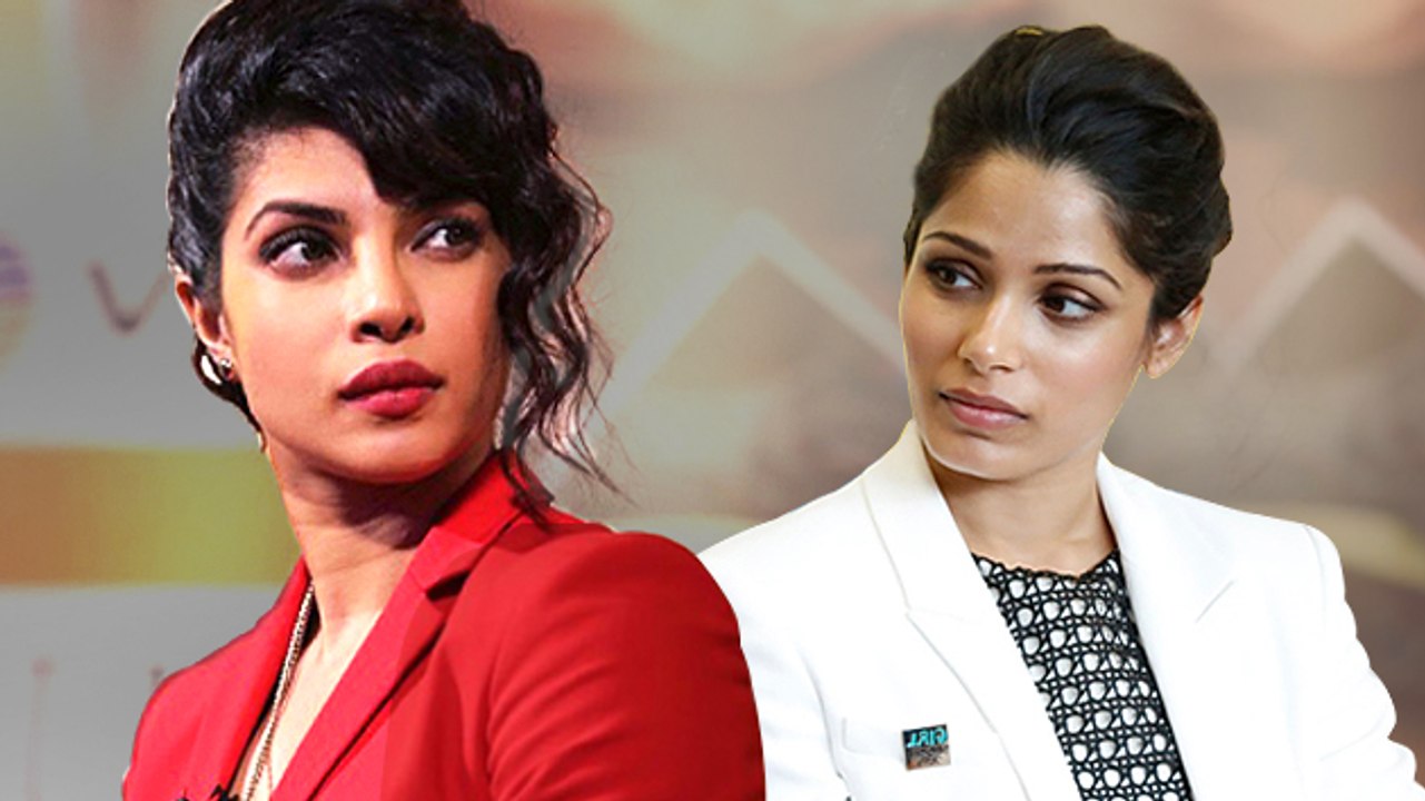 Priyanka Chopra MIFFED With Frieda Pinto