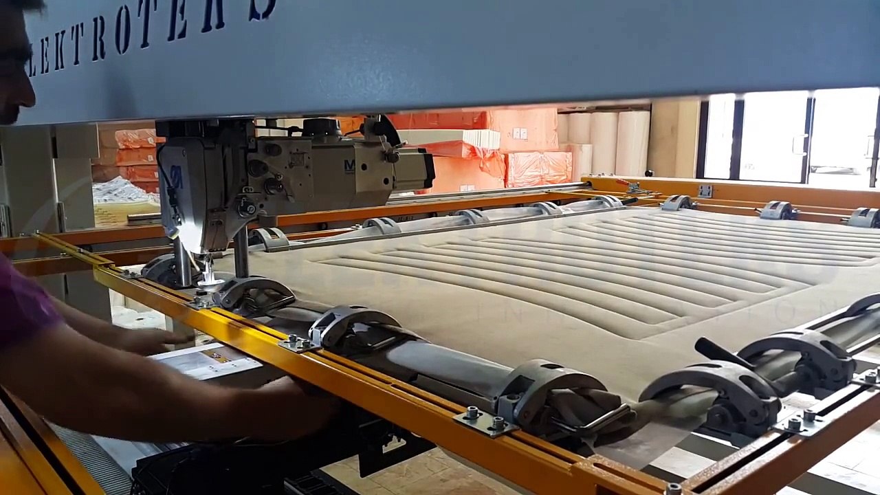 FELIS - Single Head Quilting Machine - Head Movable Frame Type