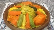 كسكس مغربي بالذرة والخضر بطريقة سهلة وصحية مع نصائح مهمة من المطبخ المغربي مع ربيعة