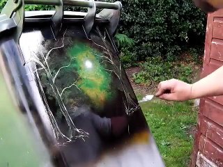 Now that's one brilliant way to make the neighborhood more beautiful!