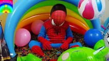 Orbeez Challenge Pool Surprise Toys With Little Spidey Toy Story Spiderman Hulk Disney Princess