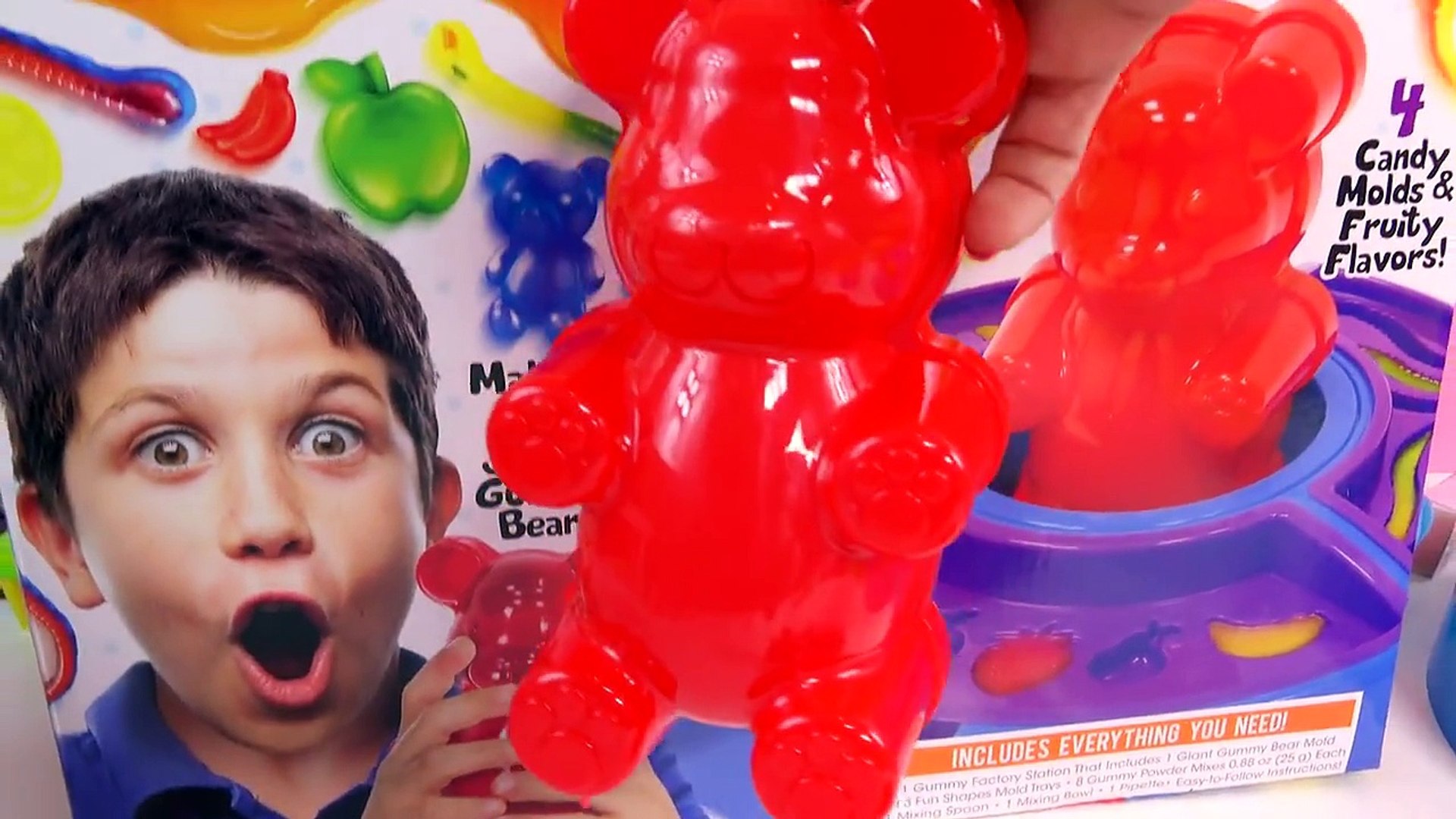How To Make A Giant Gummy Bear Mold