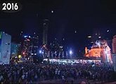 Melbourne, Australia Fireworks New Year's Eve Fireworks 2016