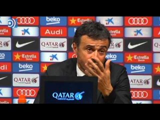 Luis Enrique no ve a los árbitros con tecnología en "este país de pandereta"