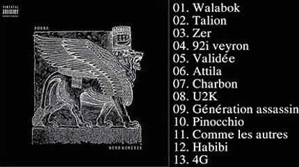 Booba - Nero Nemesis   {FULL ALBUM}   2015