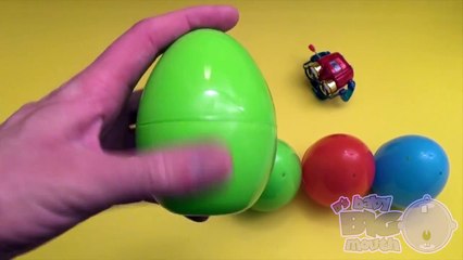 Disney Cars Surprise Egg Learn-A-Word! Spelling Back to School Words! Lesson 4