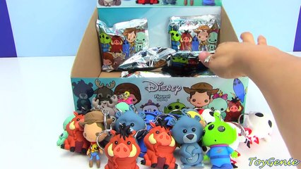 Disney Figural Key Rings Series 5 with Scrump, Belle, and Exclusives