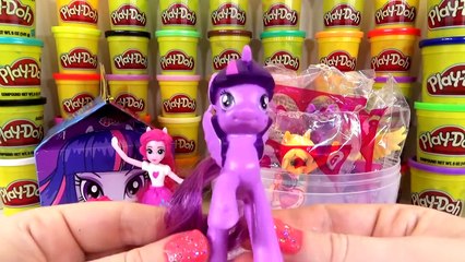 MY LITTLE PONY GIANT PLAY DOH SURPRISE EGG 2015 McDONALD’S HAPPY MEAL TOYS AND EQUESTRIA G