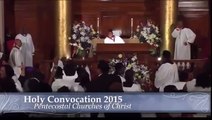 Bishop Carolyn Showell Praise Break at Pentecostal Churches of Christ Holy Convocation 2015