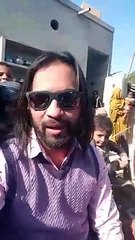 Waqar zaka celebrating new year in a village