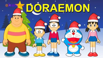 Finger Family Doraemon Catoon Christmas Finger Famile Rhyme Children Rhymes