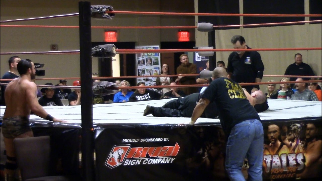 "Vengeance" David Fuller w/ Moonshine Mantell vs. Barrett Brown w/ "Dirty" Andy Dalton - NWA Iconic Heroes of Wrestling Excellence - STREET FIGHT