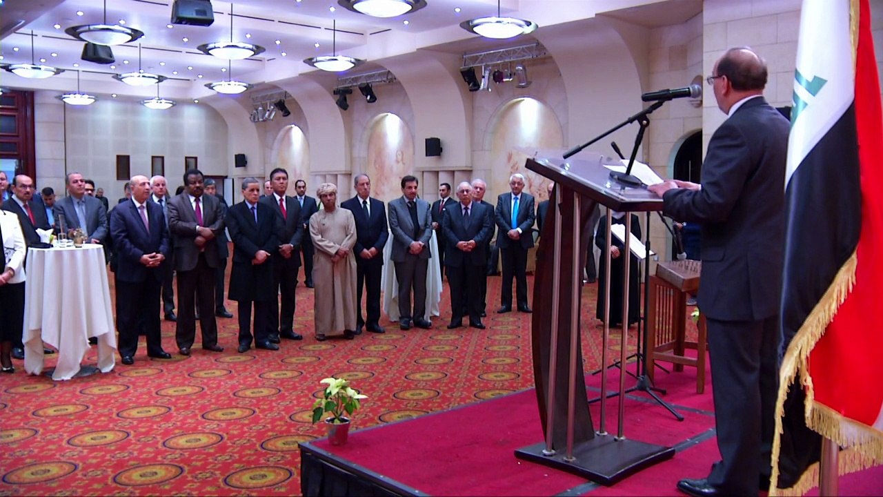 وداعية السفير العراقي في الاردن
