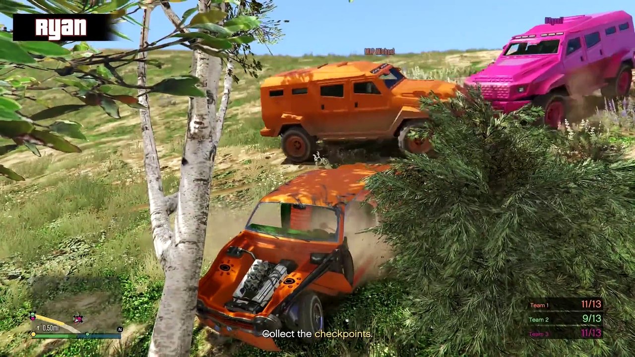 Lets Play - GTA V - Offense Defense 3