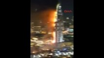 Dubai'de The Address Hotel'de Yangın Çıktı