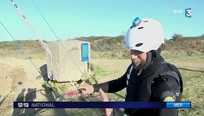 Le kite surf en hiver, une bonne idée, mais avec des précautions