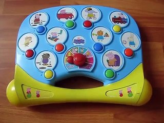 early learning Peppa Pig Phonics & Games Interactive Toy with Sounds boys