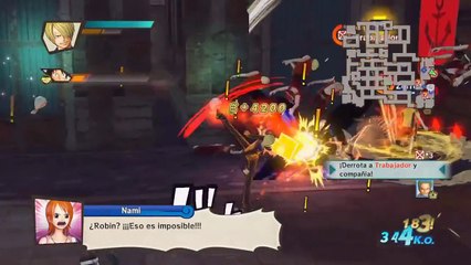 One Piece Pirate Warriors 3 : WATER SEVEN, LA CIUDAD DEL AGUA - FRANKY #11