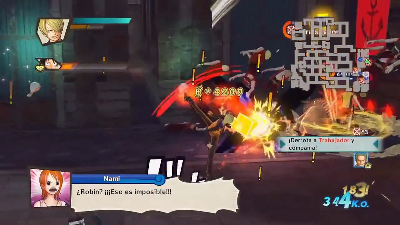 One Piece Pirate Warriors 3 : WATER SEVEN, LA CIUDAD DEL AGUA - FRANKY #11