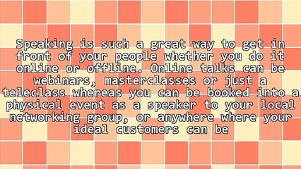 How To Be An Engaging Speaker Either Online or Offline