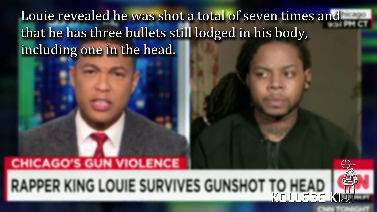King Louie Reveals Bullet Is Still Lodged In Head; Shot Seven Times