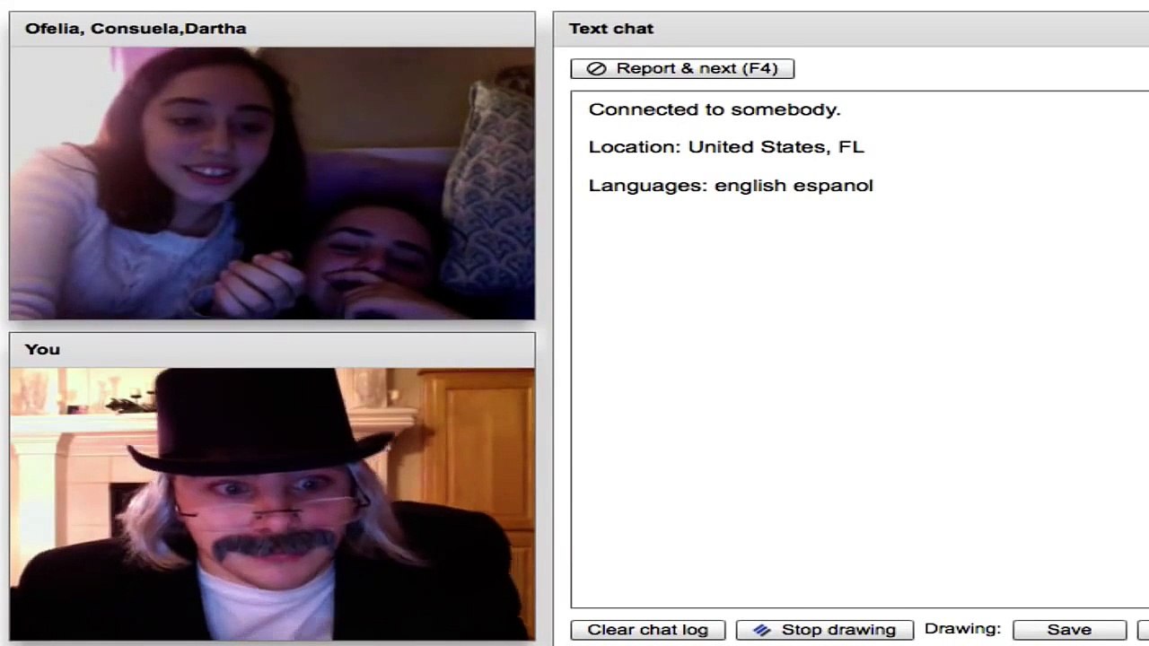 Dirty Old Man On Chatroulette