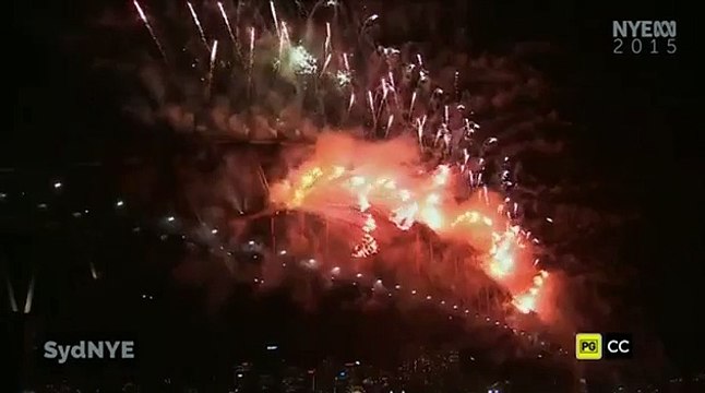 Sydney CELEBRATES new year in spectacular style HAPPY NEW YEAR 2016 FIREWORKS -