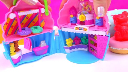 4 Shopkins Jewelry Boxes Charm Necklaces   Earrings ⓈⒺⒶⓈⓄⓃ 1 Characters Video ⓋⒾⒹéⓄ
