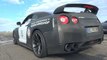 Nissan GT-R R35 Alpha16 - Revs, Accelerations, Drag Racing!