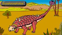 Les Ankylosauriens 1ère partie La vie des dinosaures Dessin ANM éducatif Genikids vidéo