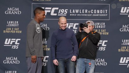 UFC 195 Media Day Faceoffs