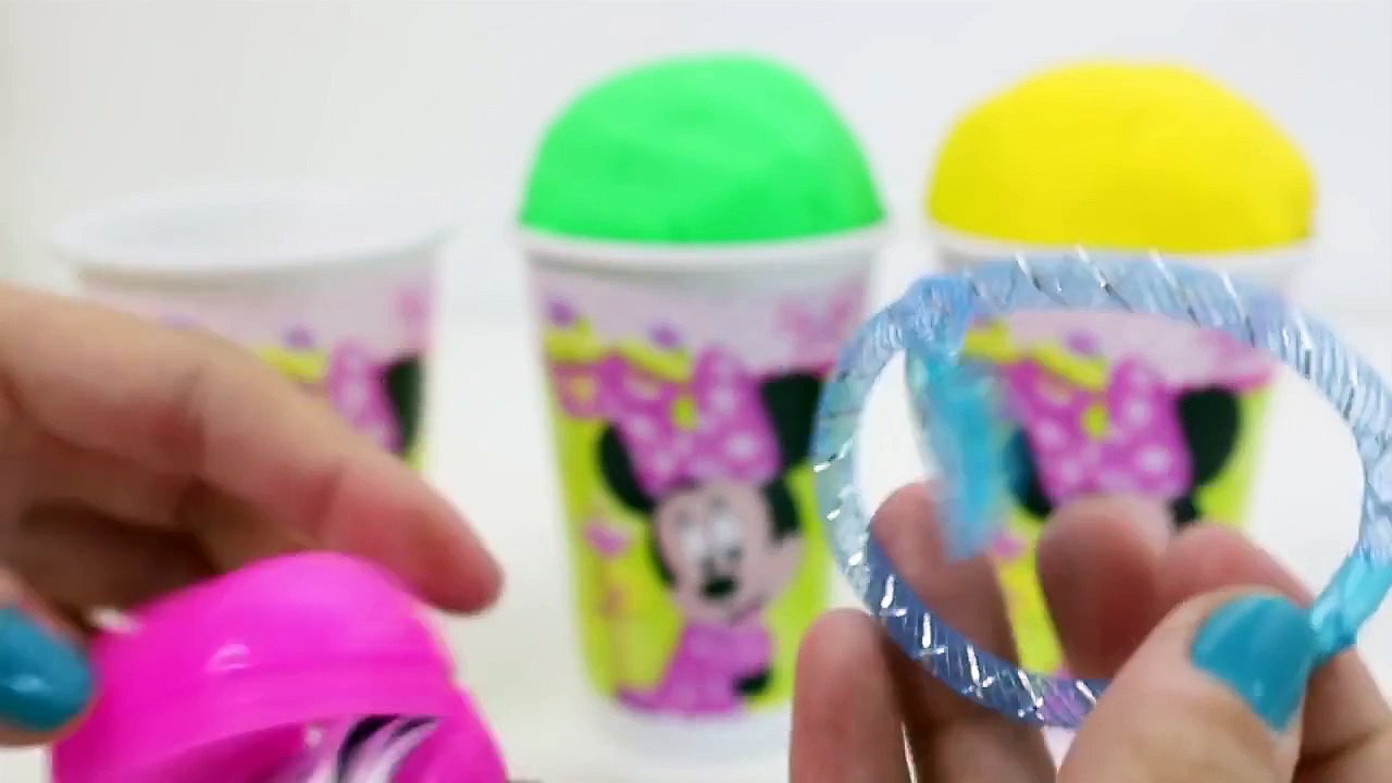 Play-Doh Ice Cream Minnie Mouse Disney Cups & Surprise Eggs
