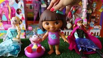Dora the Explorer and Boots Bath toy Review: Play Doh Toys for kids