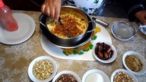 مسفوف تونسي بالمكسرات والحليب - المطبخ التونسي - Tunisian Cuisine - Masfouf