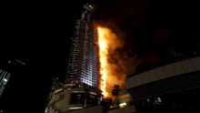 Fire at The Address, Downtown #Dubai 2016