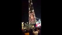 Dubai New Year's Eve 2016 at Burj khalifa