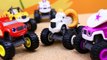 Blaze and the Monster Machines Recruit Starla Big Horn Race with Disney Cars Monster Trucks