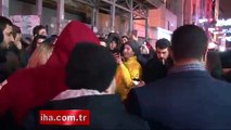 Taksim Taciz 2016 Tacizciler iş başında Ukraynalı Turistin Zor Anları