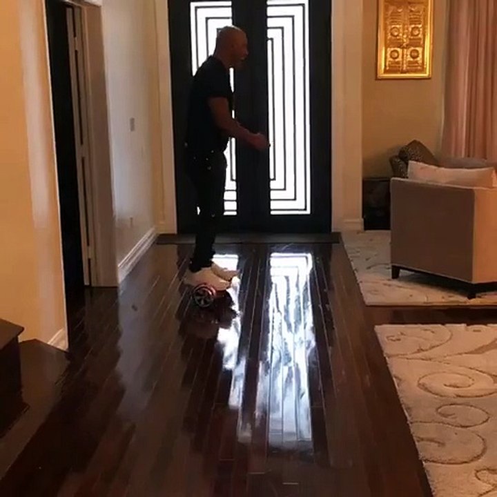 Mike Tyson Hoverboard Fail (Video)