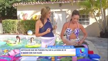 Ximena Córdoba in bikini on ¡Despierta América! 5 15 15 part 1