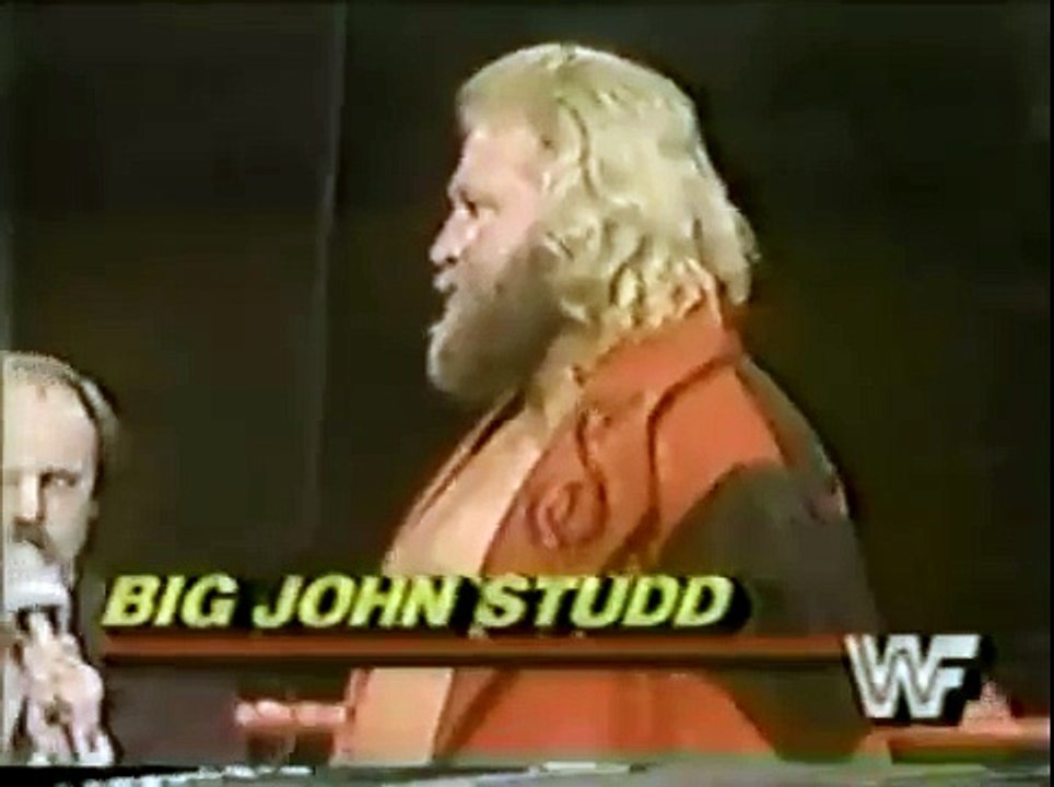Big John Studd vs Tony Garea   Championship Wrestling Nov 10th, 1984