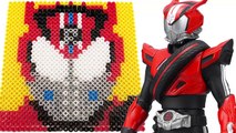 仮面ライダードライブのドット絵をビーズで描く PPCandy Channel Kamen Rider Pixel Art Parlor beads Minecraft