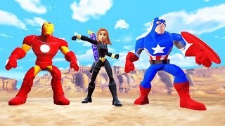 The Avengers Halloween Iron Man, Black Widow, Captain America Superhero Exploring a Haunte