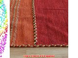 Kelim Ethnic Rugs Red Handmade Flatweave Shabby Chic 120 x 170cm (4ft x 5ft3 approx)