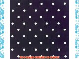 Dotty Berry Purple Polka Dot PVC Oilcloth Wipe Clean Tablecloth Rectangle - 134cm x 300cm (53