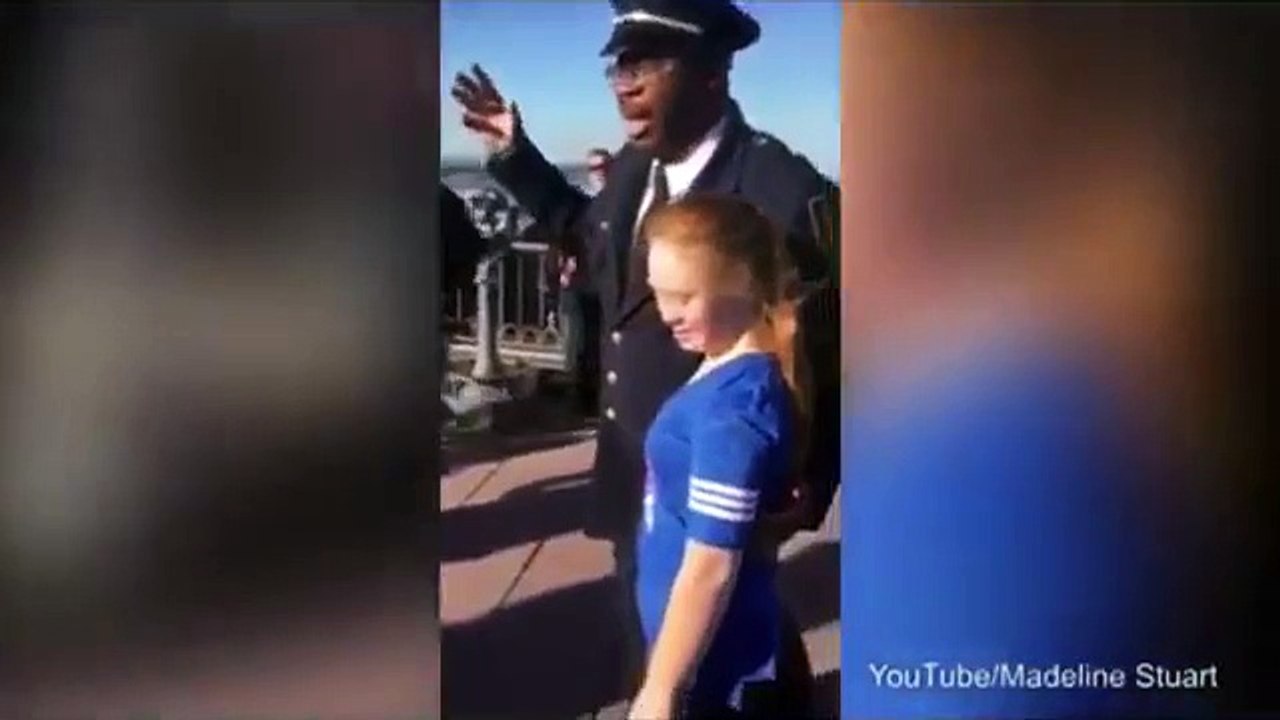 Madeline Stuart visits Rockfeller Center for her birthday