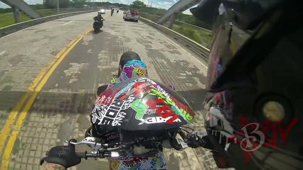 Motorcycle Wheelies Into Police Car Rider Arrested By Cops Raw Footage Bike VS Cop Wheelie FAIL