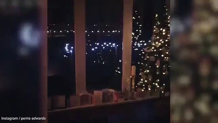 Perrie Edwards dances to Justin Bieber before night out